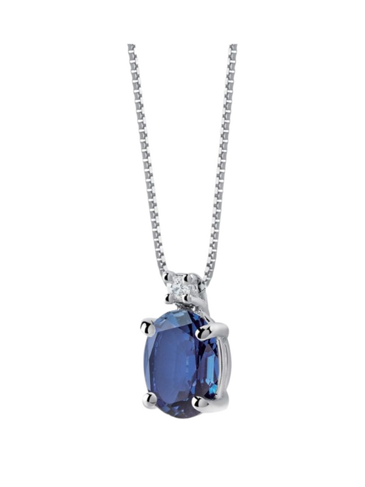 Collana Easy Color con zaffiro