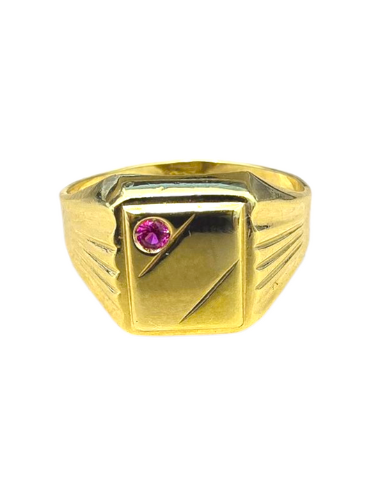 Anello Uomo 750/1000