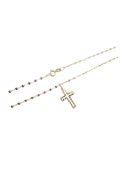 Collana Croce Oro 750/1000