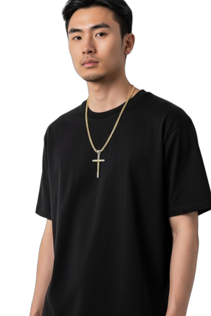 Collana Crocifisso Oro 750/1000