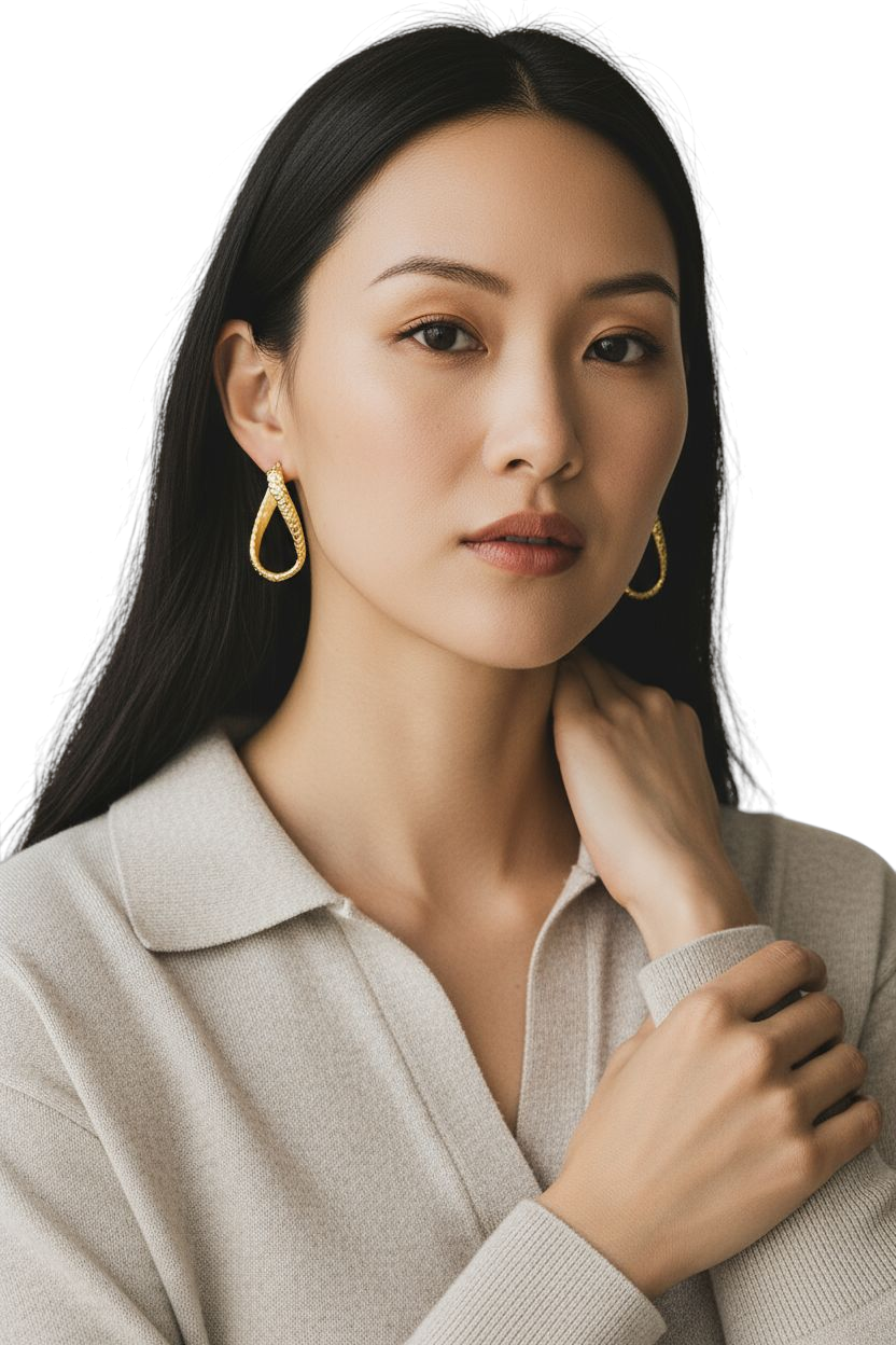 Orecchini Pendenti Oro 18kt