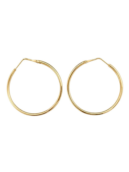 Orecchini Cerchi Oro 18kt