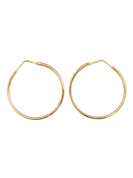 Orecchini Cerchi Oro 18kt
