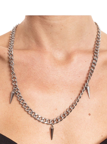 Collana catena a punte Brand