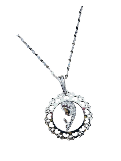 Collana Madonnina 750/1000