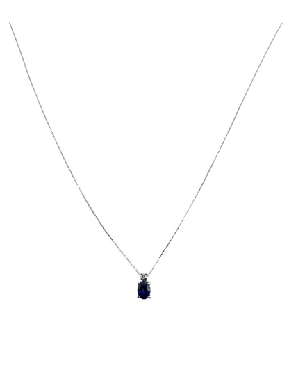 Collana Easy Color con zaffiro
