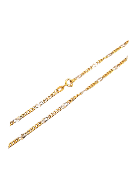 Catena Bicolore Unisex Oro 750/1000