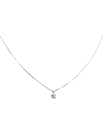 Collana Gallery con diamante