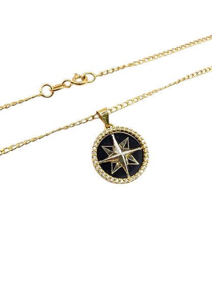 Collana Rosa dei Venti Uomo Oro 750/1000