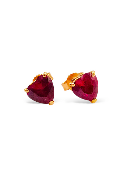 Orecchini Cuori Oro 750/1000