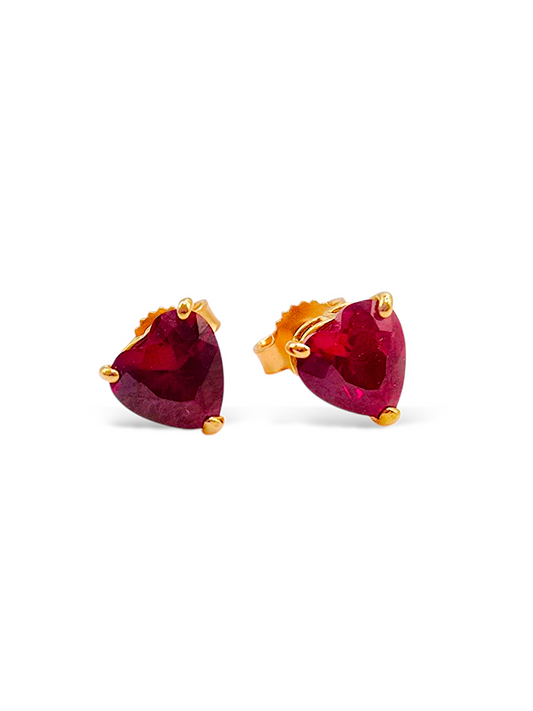 Orecchini Cuori Oro 750/1000