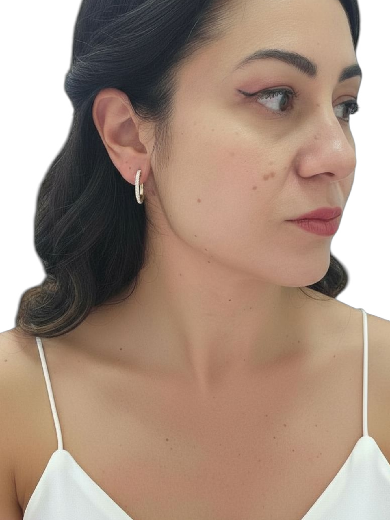 Orecchini a Cerchio Starlight Oro 750/1000