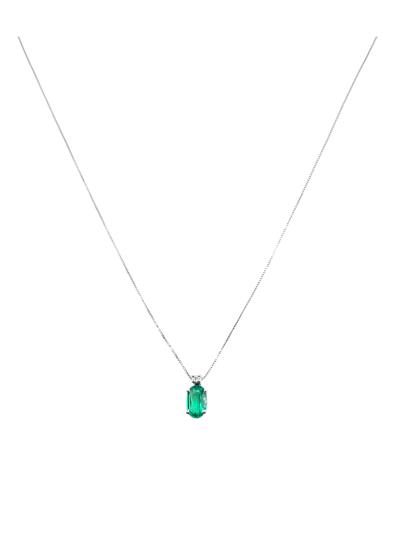 Collana Easy Color con smeraldo