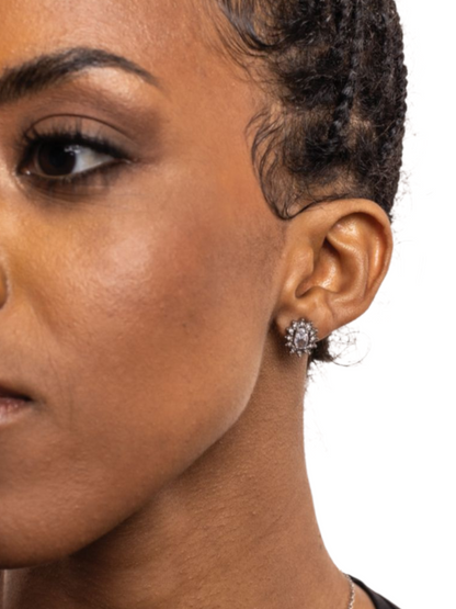 Orecchini Cristallo Kate bianco Brand