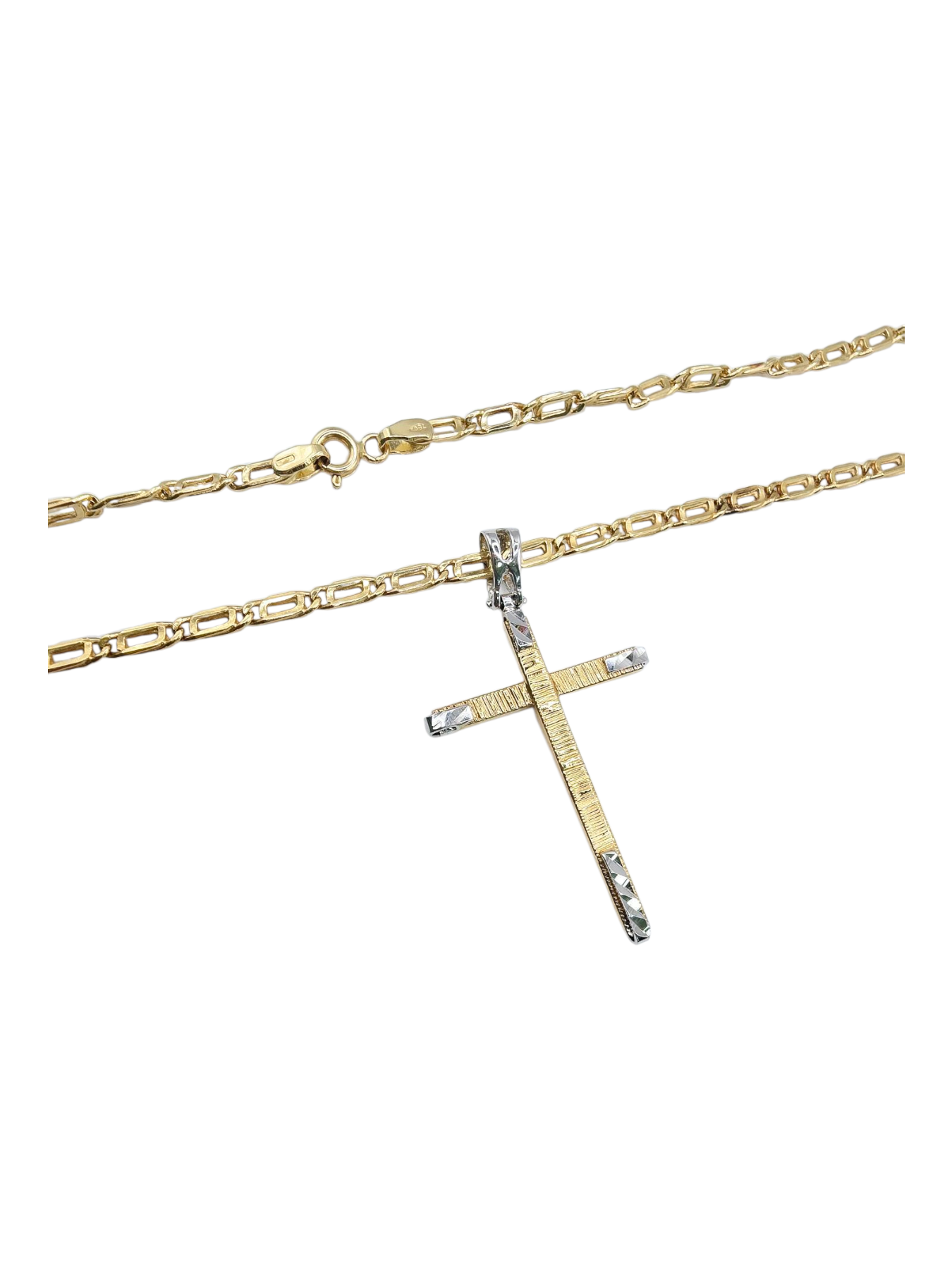 Collana Crocifisso Oro 750/1000