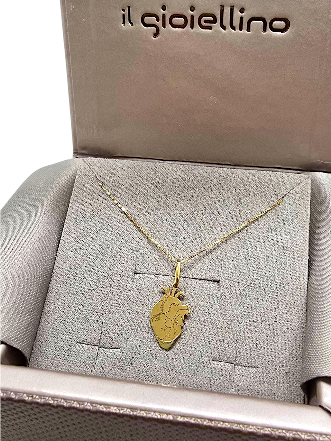 Collana Cuore Anatomico 750/1000