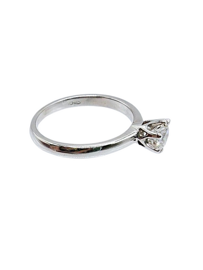 Anello Solitario Diamante 750/1000