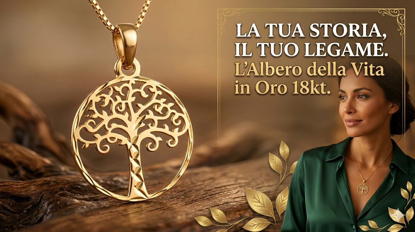 Collana Albero della Vita 750/1000