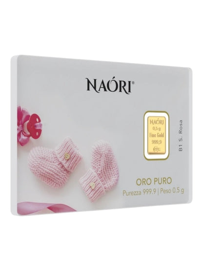 Lingotto Oro 999 SCARPETTA ROSA