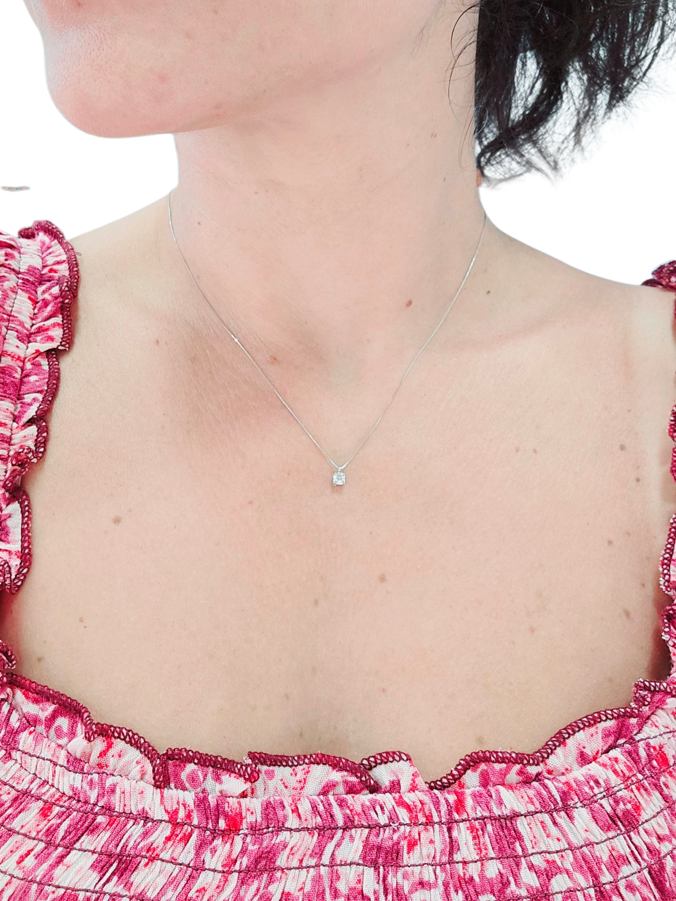 Collana Gallery con diamante