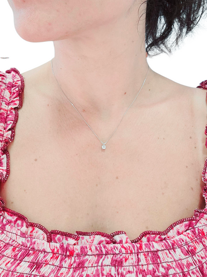 Collana Gallery con diamante