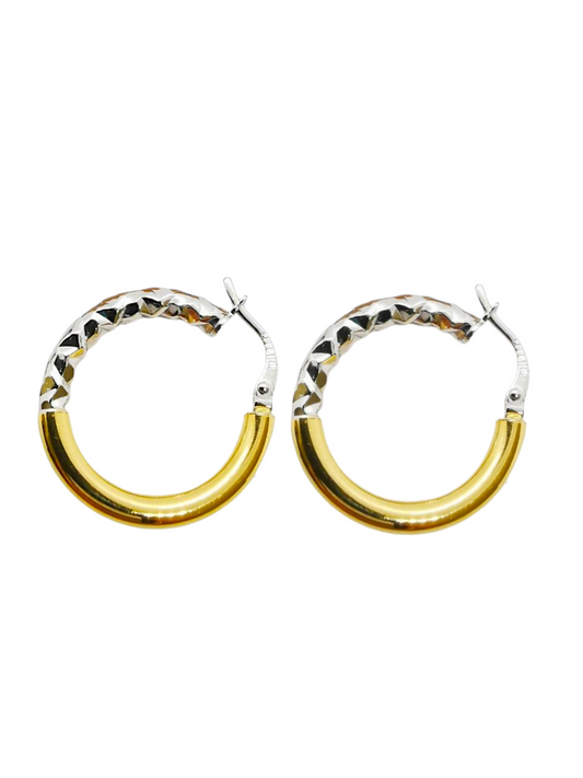 Orecchini Cerchio Donna 750/1000