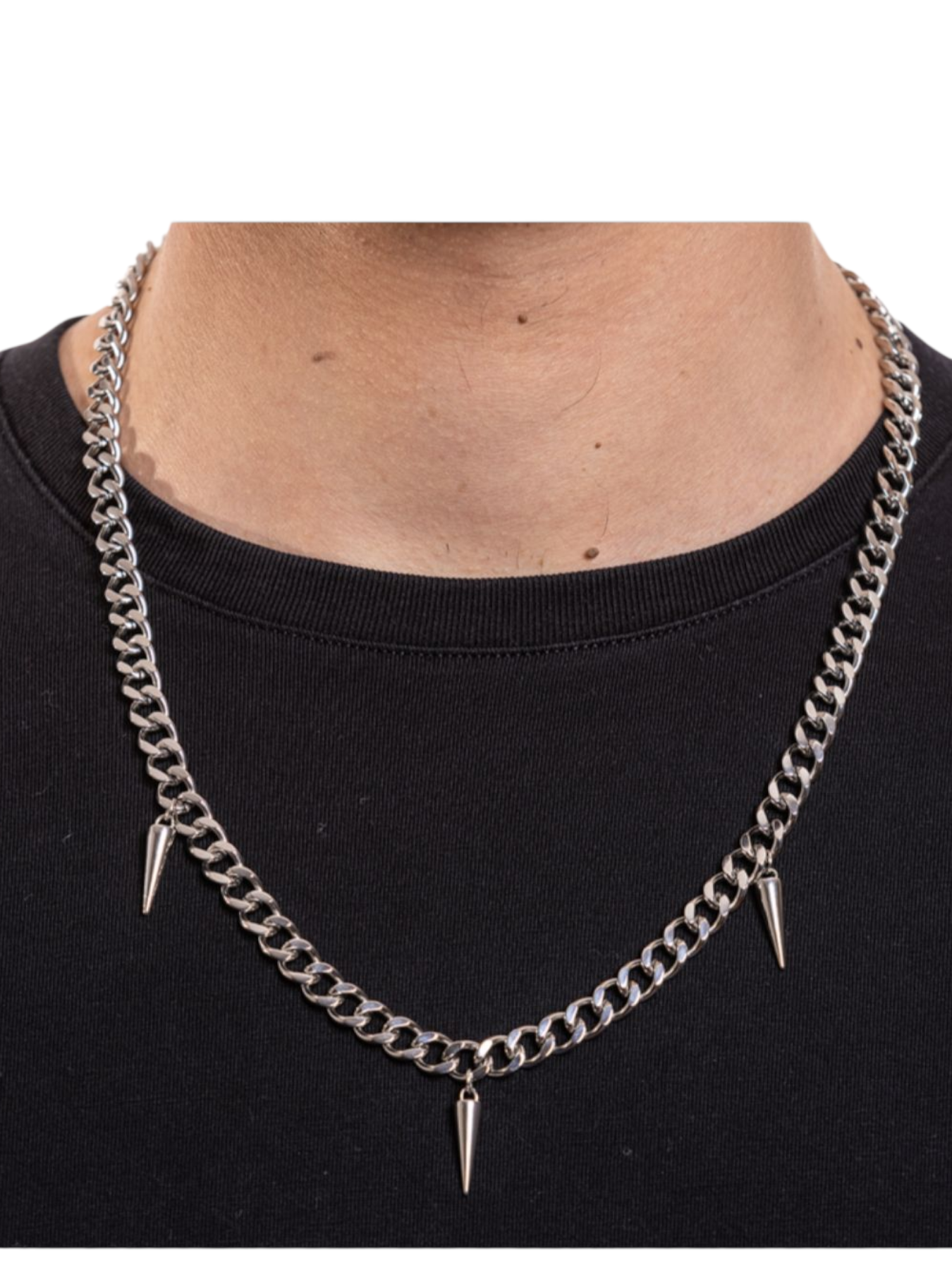Collana catena a punte Brand