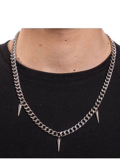 Collana catena a punte Brand