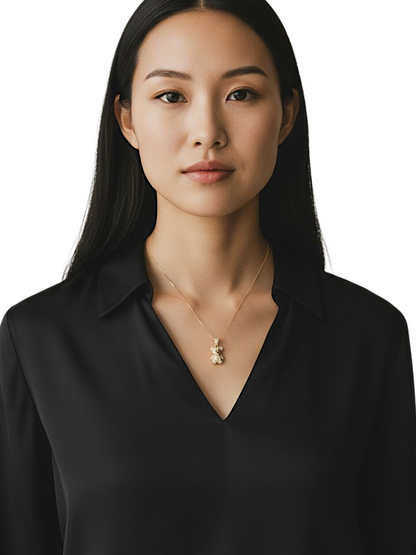 Collana Teddy Oro 750/1000