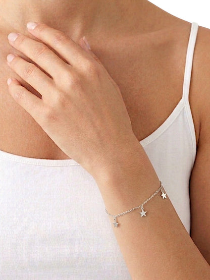 Bracciale Charm Stelle Oro 750/1000