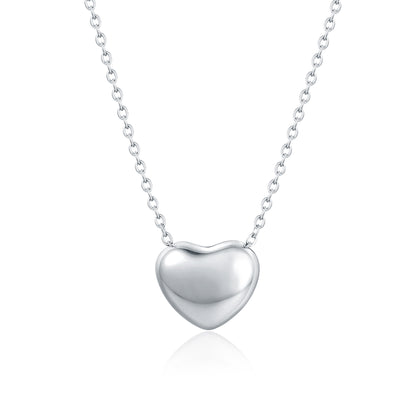 Collana cuore passante