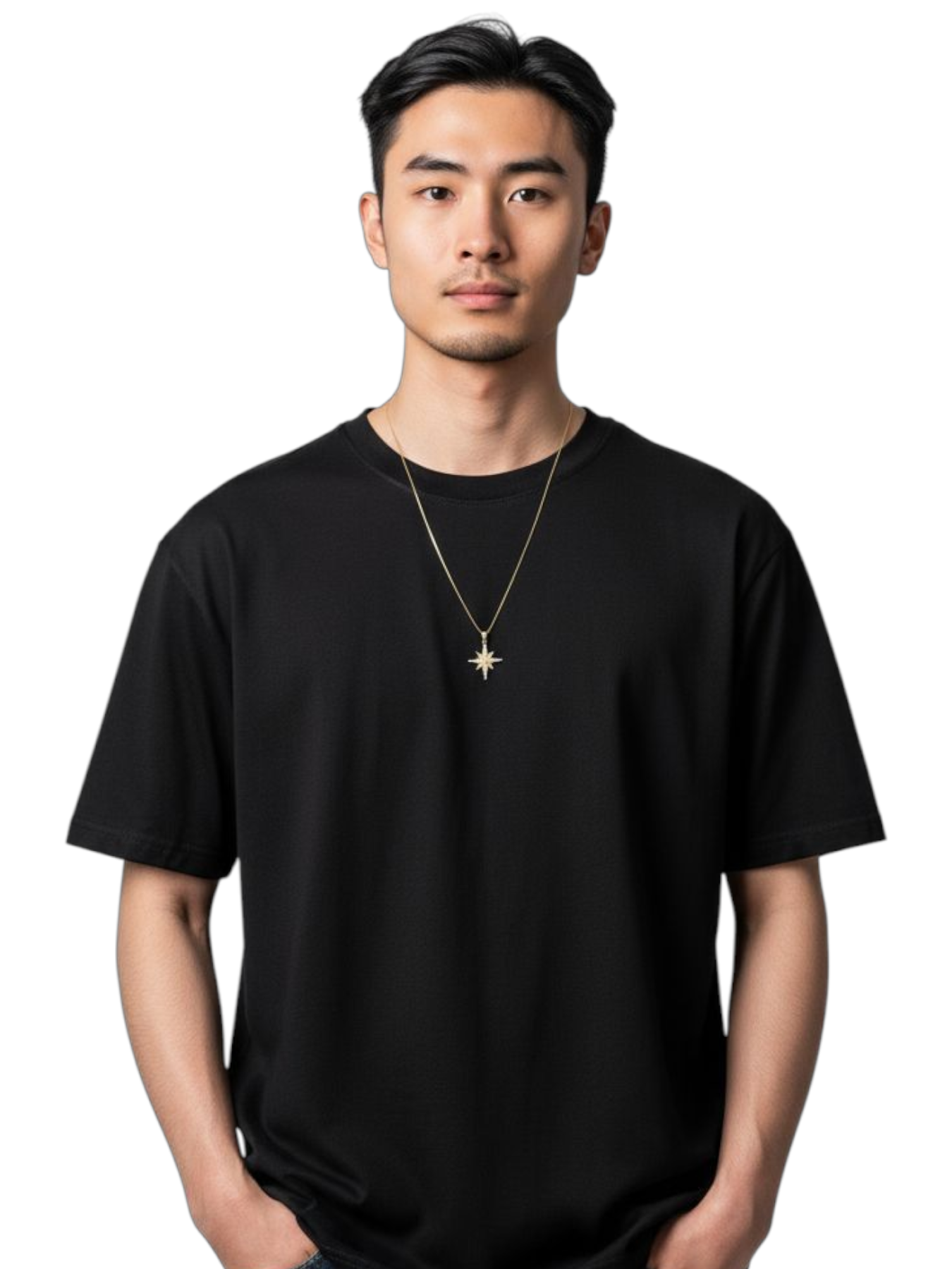 Girocollo Rosa dei Venti Oro 750/1000