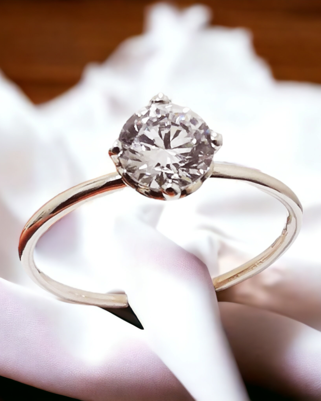 Solitario Donna 750/1000